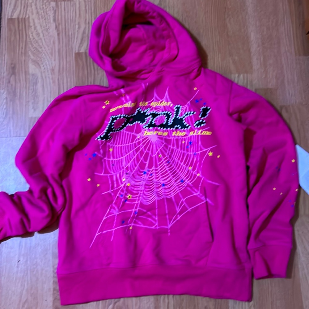 Sp5der P*nk Hoodie ‘Pink’ | Men’s Size M